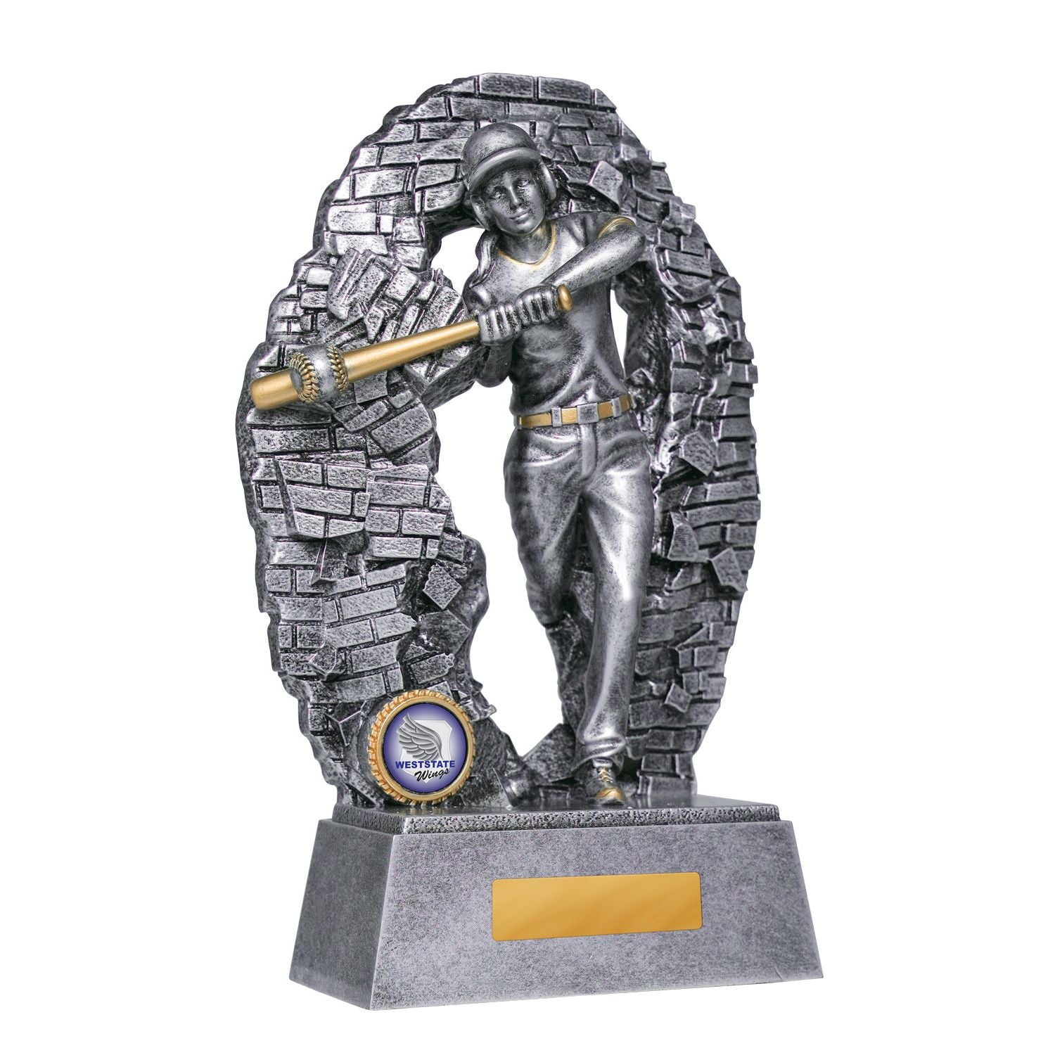 Crash Through Baseball Female