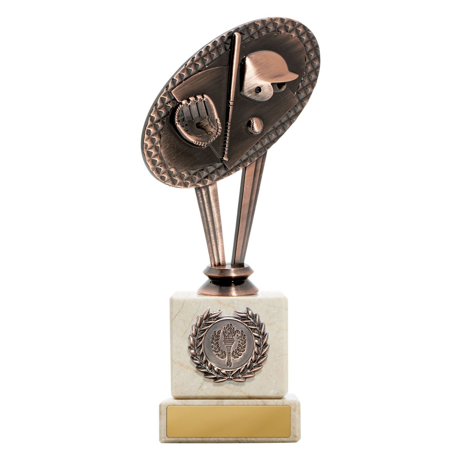 Baseball Figure on Column